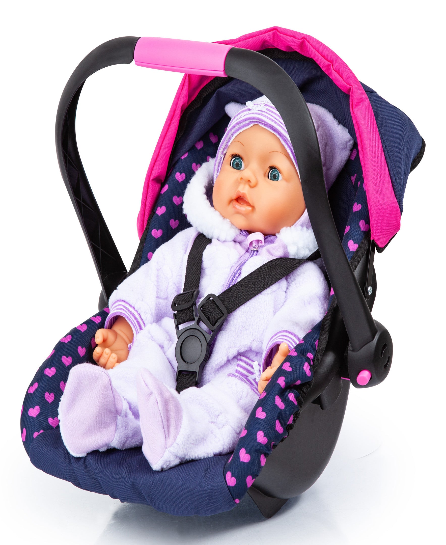 toys r us car seat stroller combo Baby Doll Deluxe Car Seat with Canopy