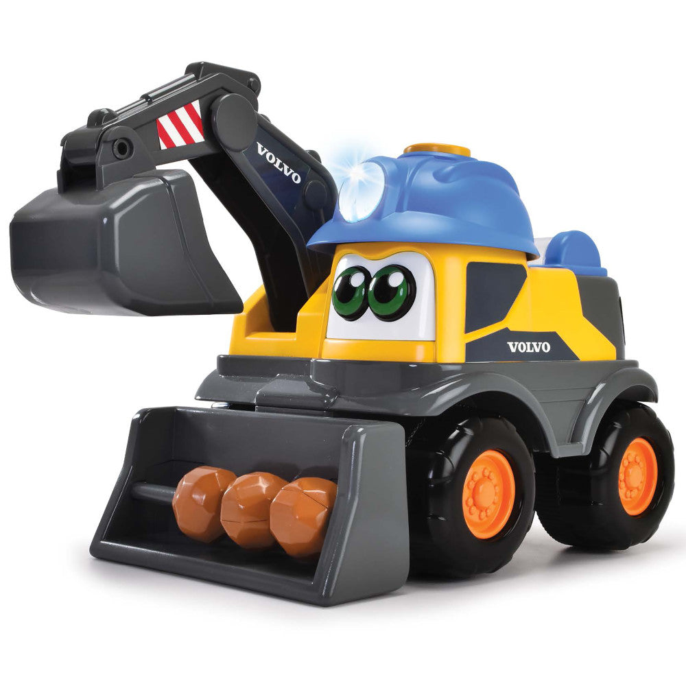 Excavadora De Juguete Dickie ABC Danny Digger - Vehículo Volvo Motorizado 25 Cm, Con Luz Y Sonido, Para Niños 2 Años Excavadora De Juguete Dickie ABC Danny Digger - Vehículo Volvo Motorizado 25 Cm, Con Luz Y Sonido, Para Niños 2 Años