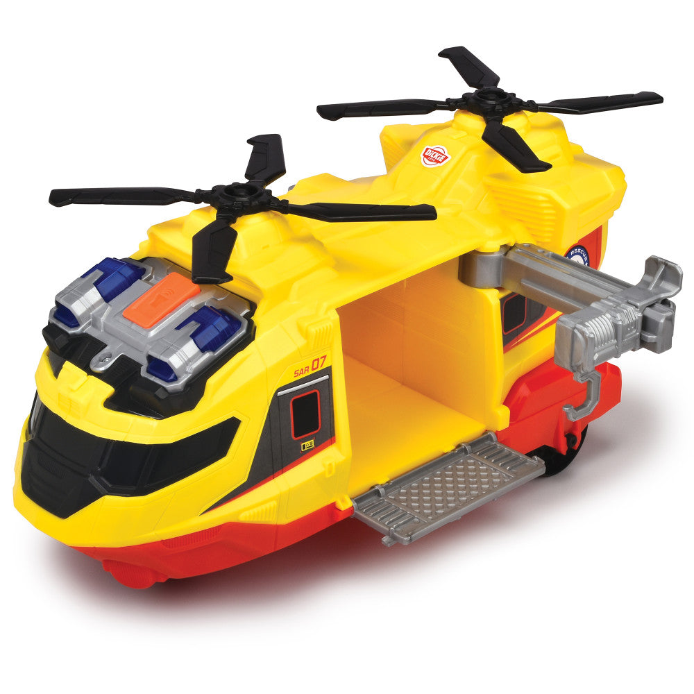 Dickie Toys Multi-Color Rescue Helicopter with Extendable Crane