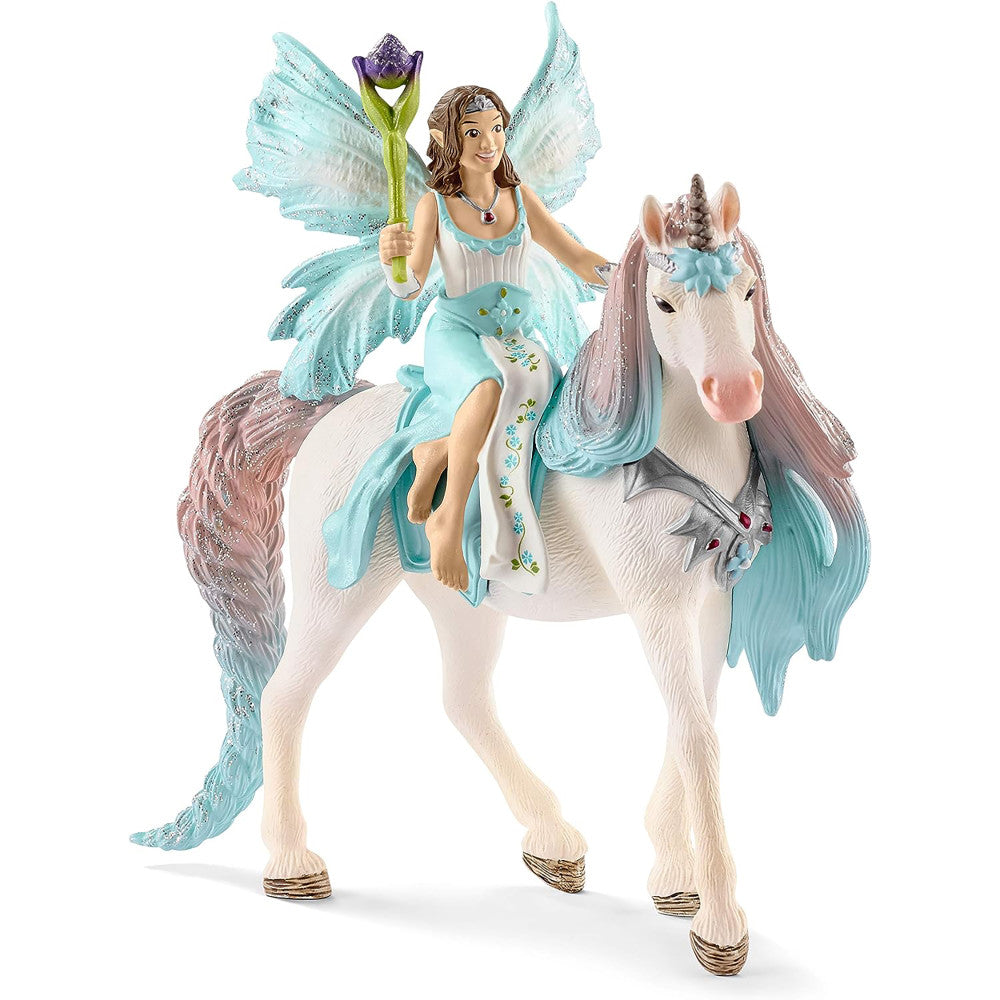 Schleich Bayala Fairy Eyela with Princess Unicorn 3-Piece Playset
