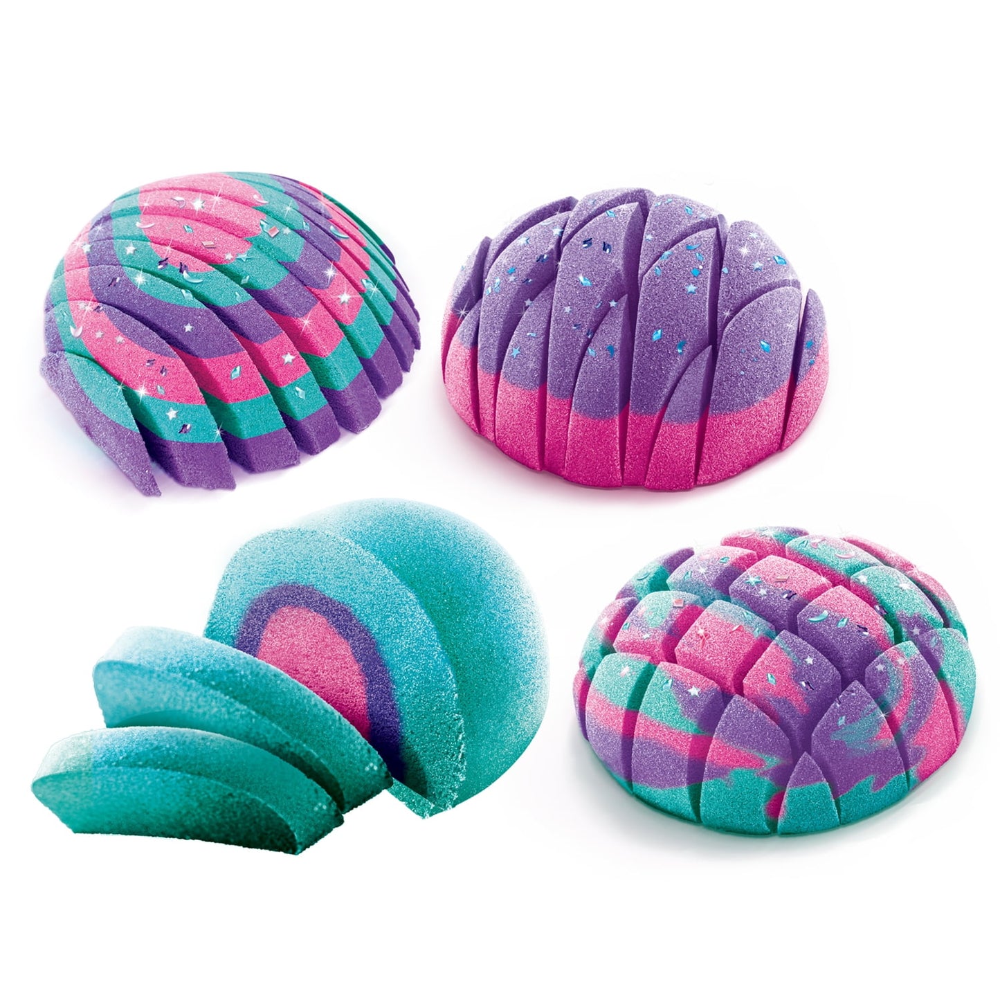 So Sand DIY Magic Sand Kit with Ball Shaped Case - 3 Colors