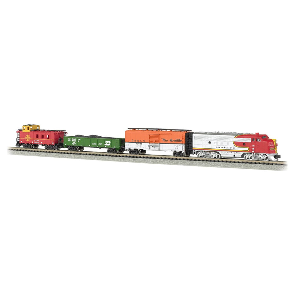 Bachmann Trains - Super Chief Ready To Run Electric Train Set - N Scale