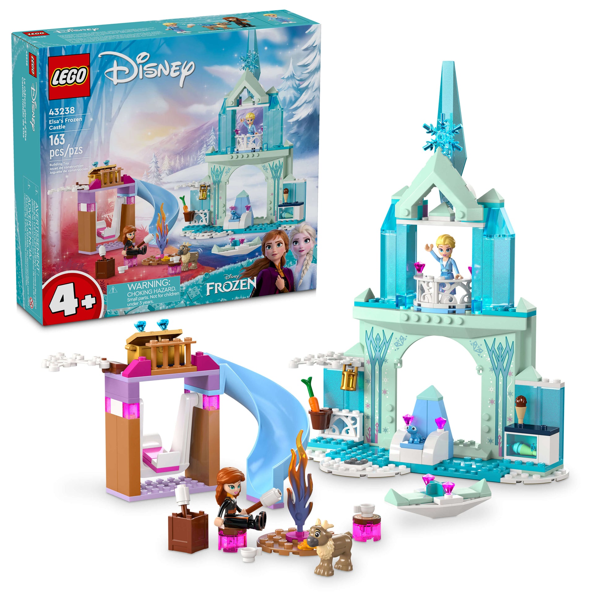LEGO Disney Frozen Elsa's Magical Ice Castle 43238 Building Set