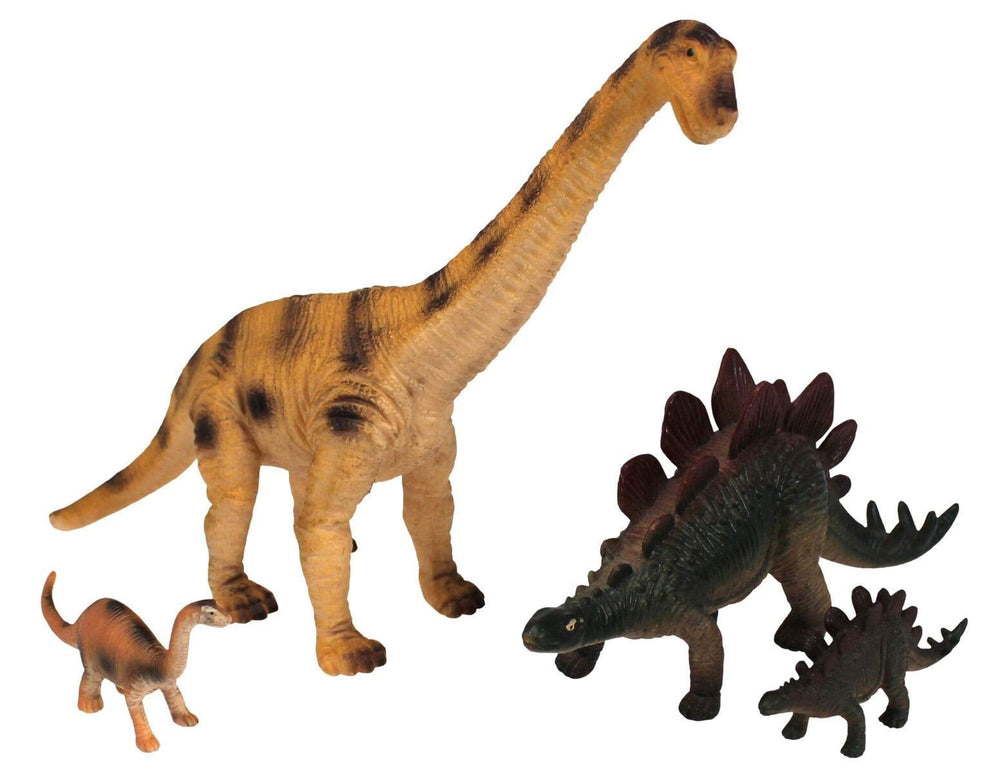 National Geographic Dinosaur Collectible Set - 4 Lifelike Figurines