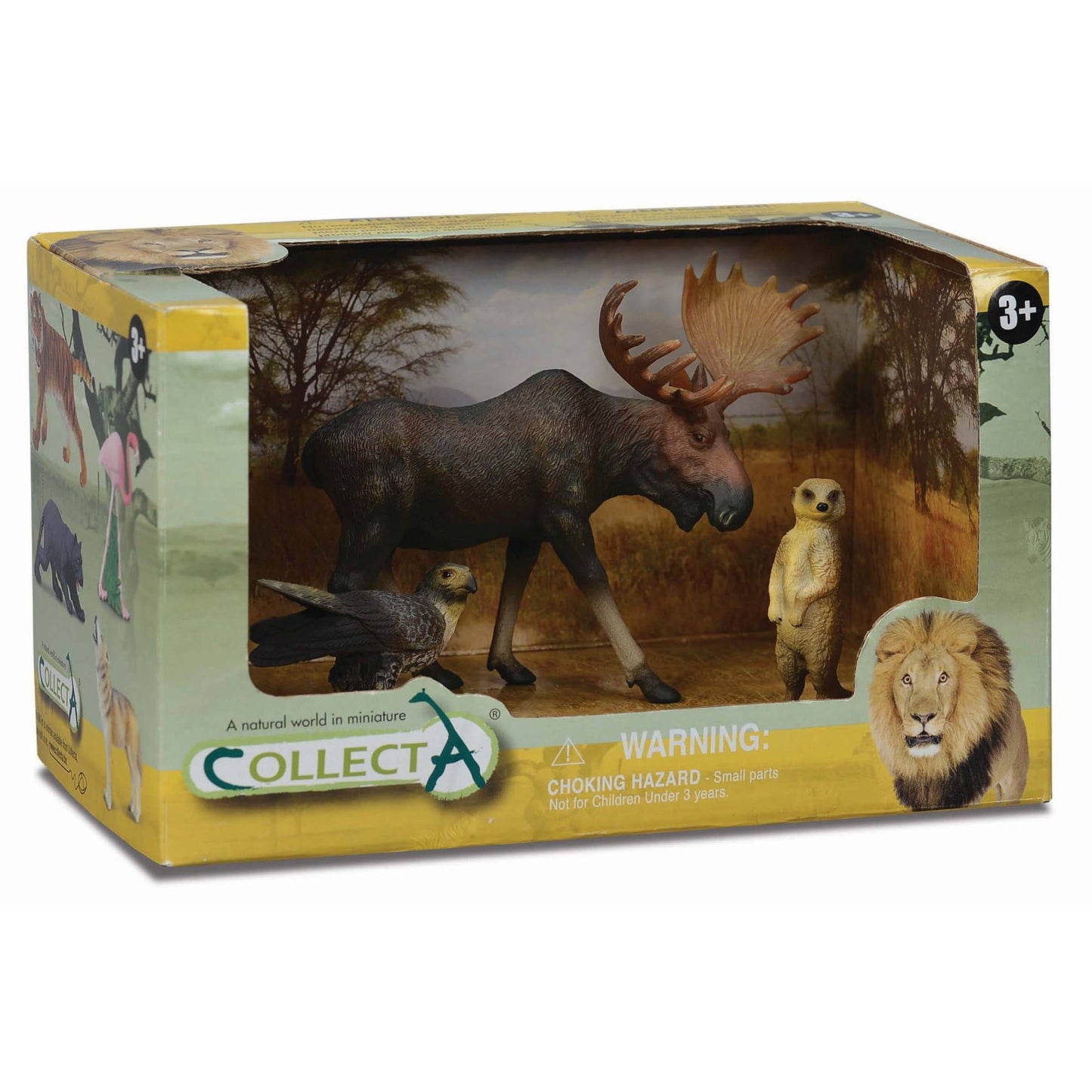Collecta Wild Life Trio 22cm Hand-Painted Figure Set