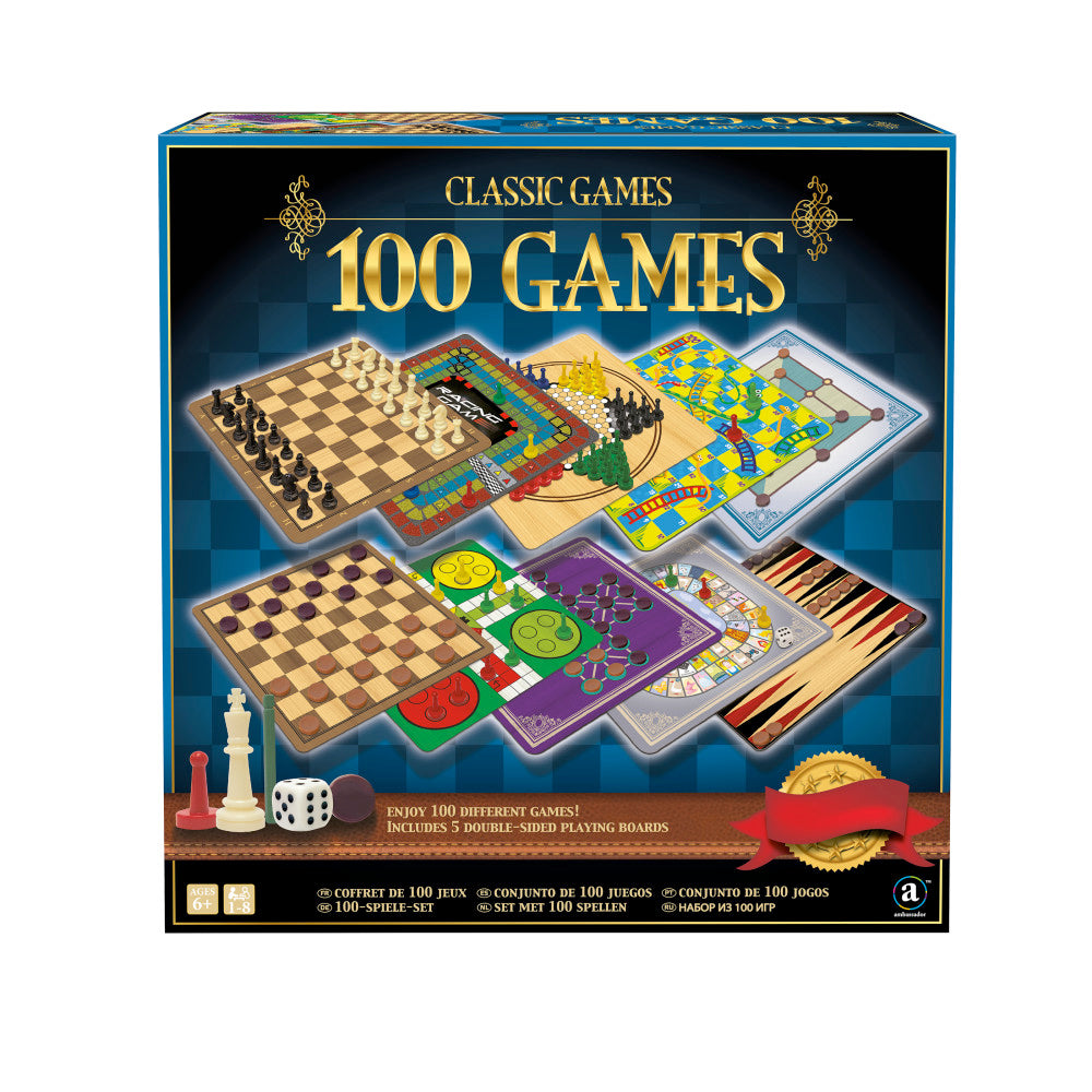 Merchant Ambassador 100 Classic Board Games Collection