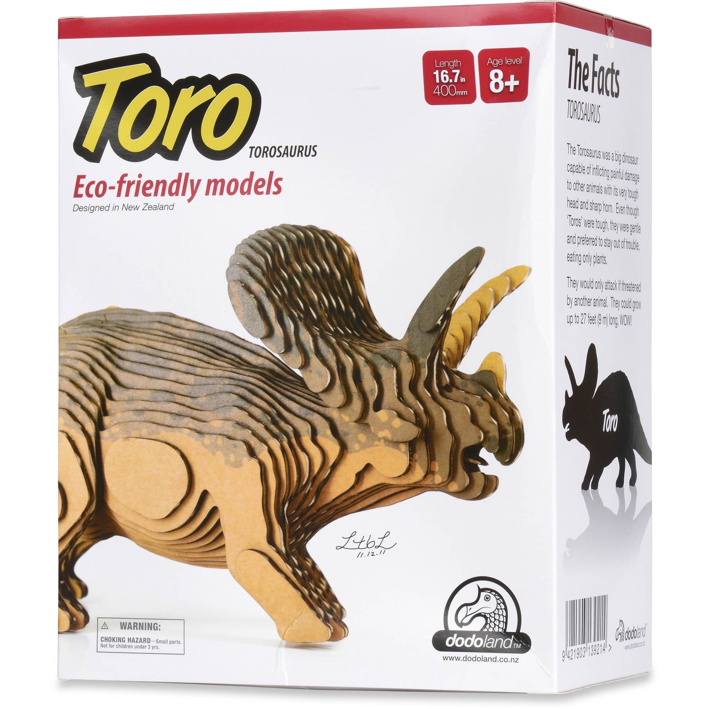 Geotoys Dodoland Toro Large Dinosaur Adventure Set