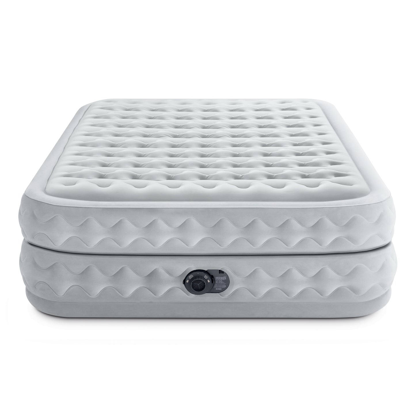 Intex Supreme Queen Airbed with Built-in Electric Pump & Fiber-Tech Technology