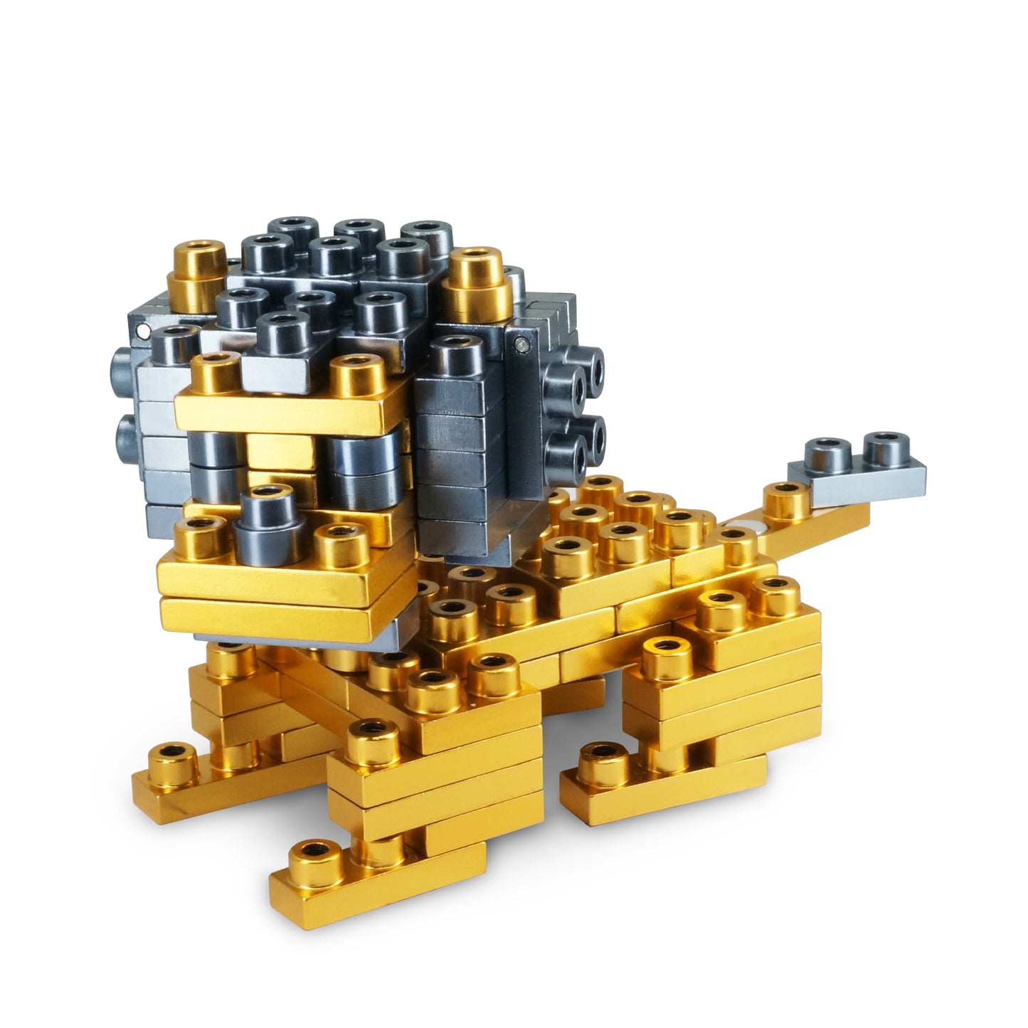 Metomics Pocket Wild Animal Series Aztec Gold Lion Model Kit