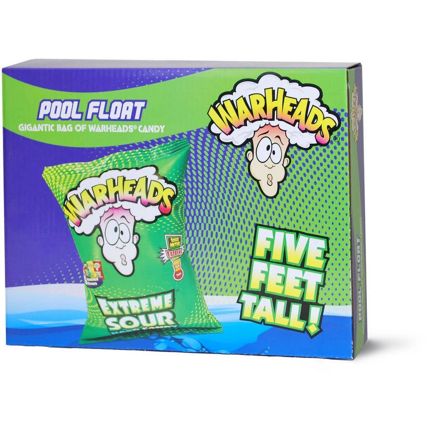 Warheads Official 4-Foot Inflatable Pool Pillow