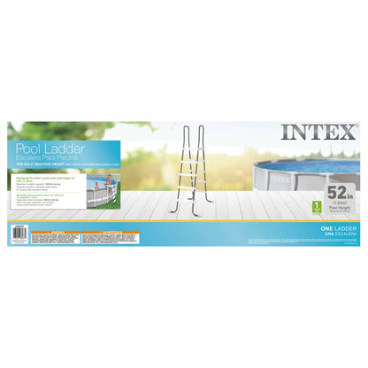 Intex Coated Steel 52" Pool Ladder with Enhanced Stability