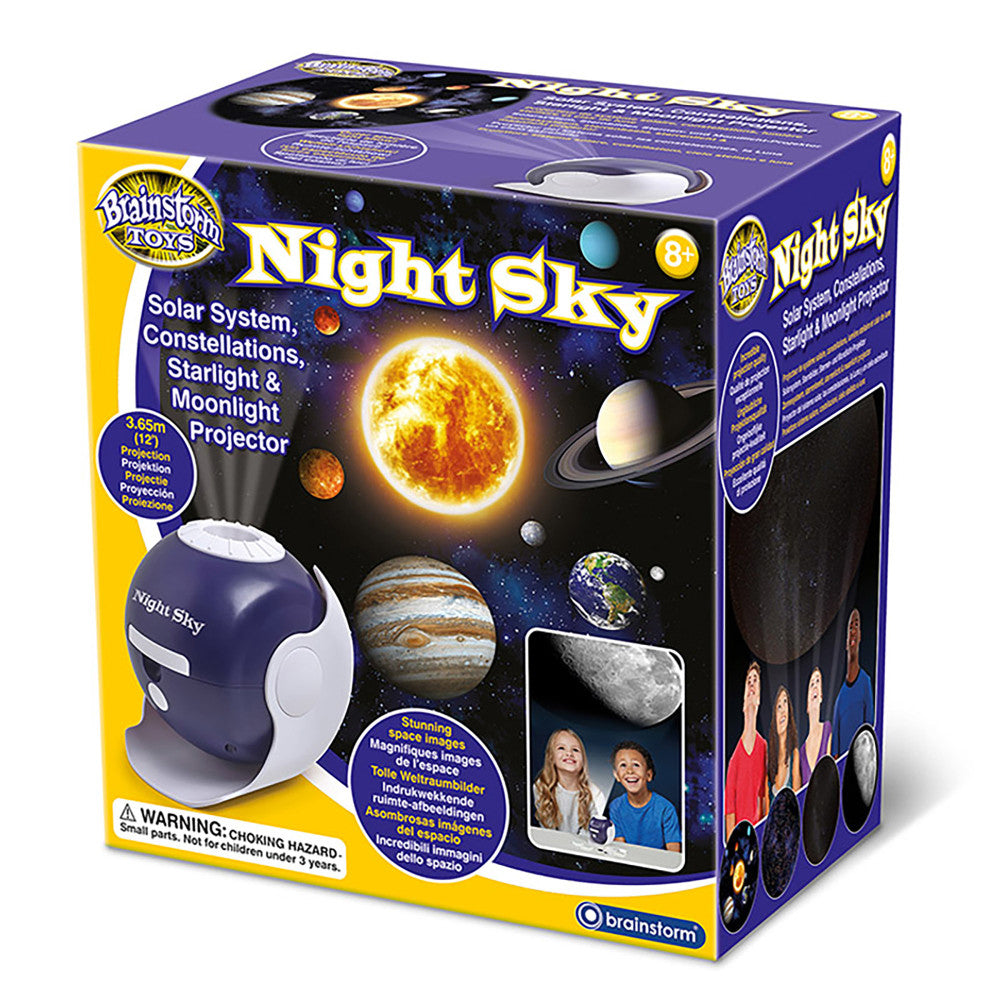 Brainstorm Toys Cosmic Night Sky Projector - Educational Solar System