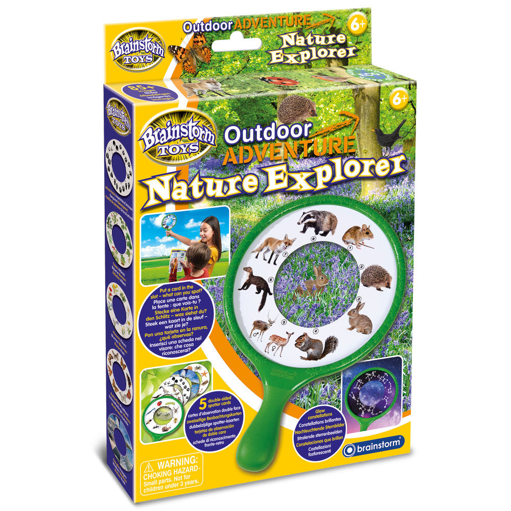 Brainstorm Toys Nature Explorer Set - Outdoor Adventure Learning Kit