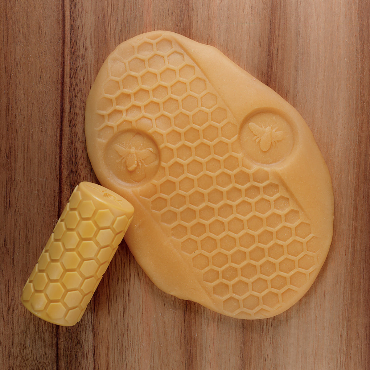 Let's Roll Garden Bugs Clay & Dough Stamper Set with bee and honeycomb design tools