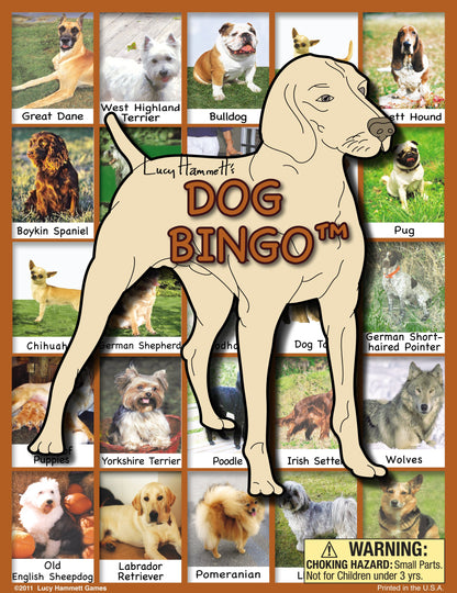 Dog Bingo Game: Popular Breeds Edition