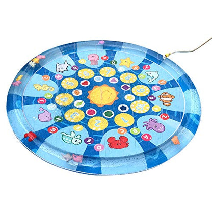Sunny Days Entertainment Colorful Sea Life Splash Pad
