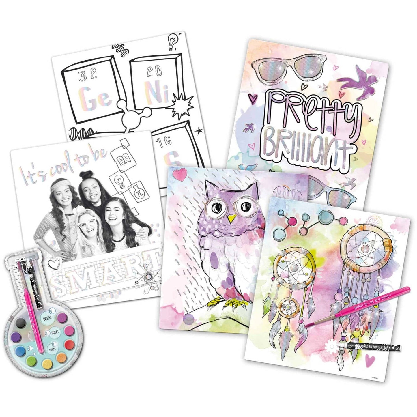 Project Mc2 Ultimate Watercolor Paintfolio Art Kit for Kids