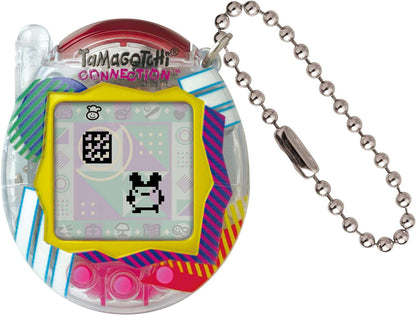 Tamagotchi Connection Clear Retro - Interactive Virtual Pet Game