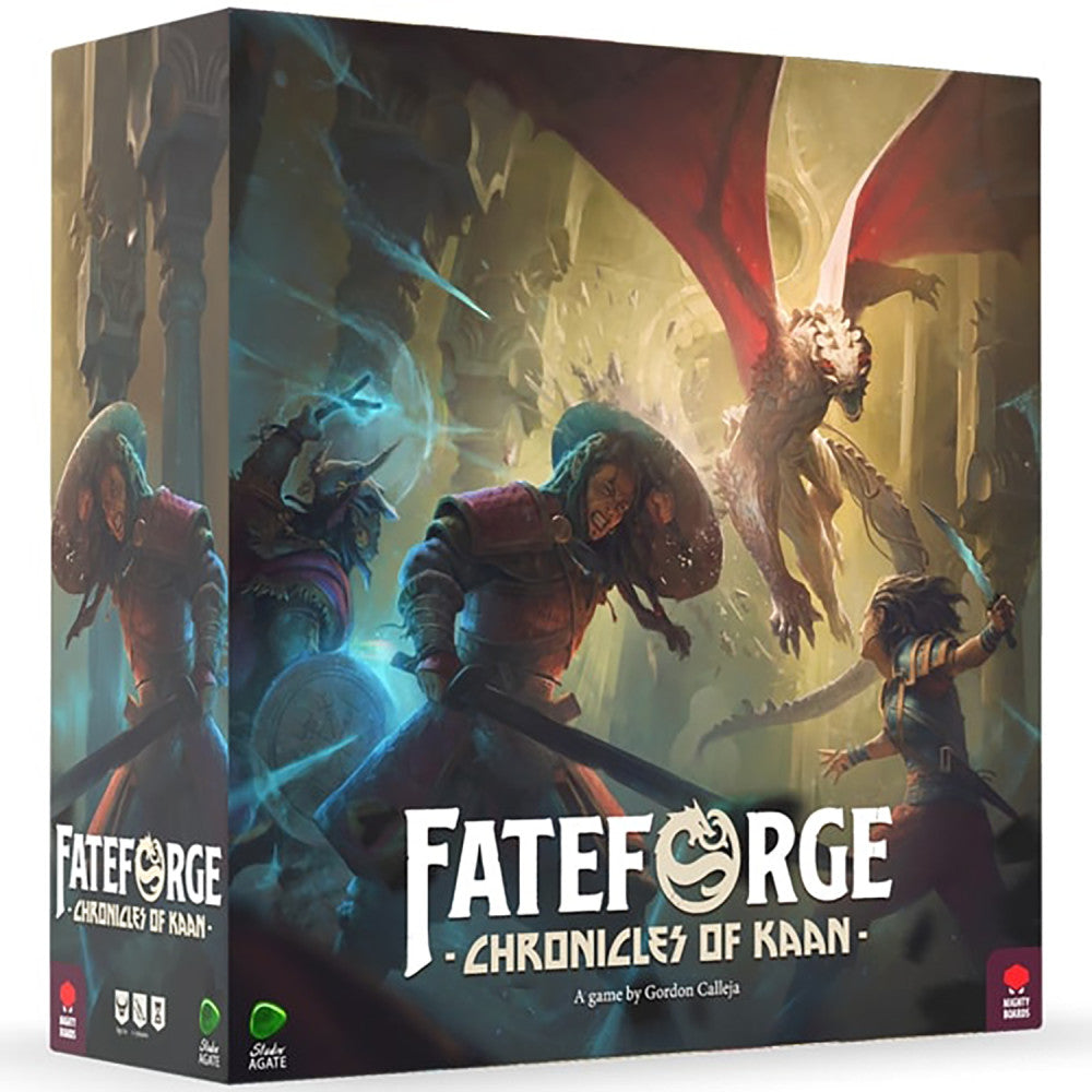 Mighty Boards: Fateforge Chronicles of Kaan - Strategy Board Game, Age 14+, 1-4 Players
