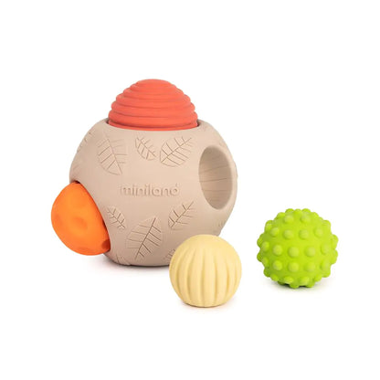 Miniland ECO Big Sensory Ball Set - 5 Textured Pieces for Tactile Stimulation Miniland ECO Big Sensory Ball Set - 5 Textured Pieces for Tactile Stimulation