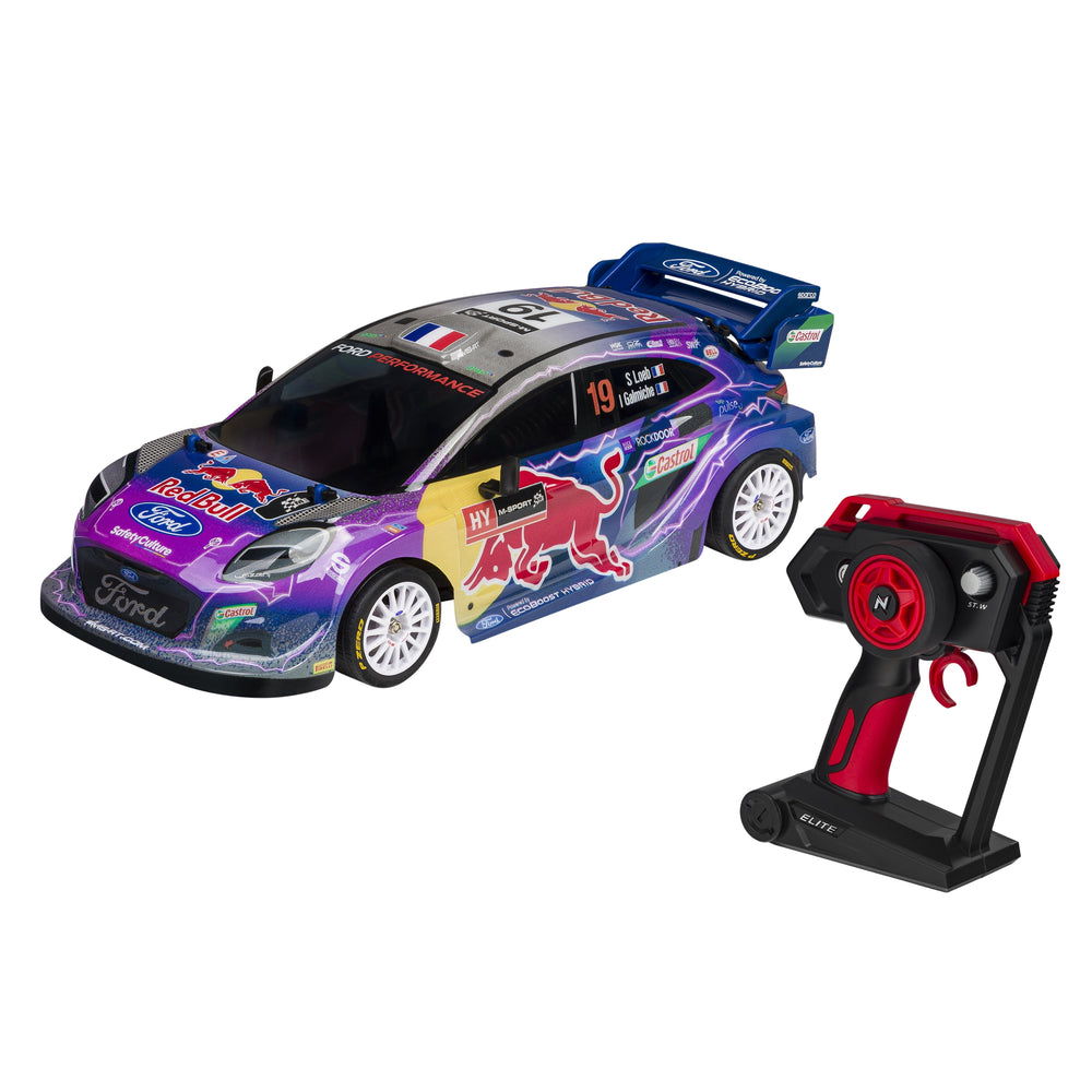 Nikko RC 1:14 Elite Race Car - M-Sport Ford Puma #19 Loeb - Red Bull Rally
