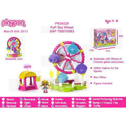 Pinypon Amusement Park Ferris Wheel Playset