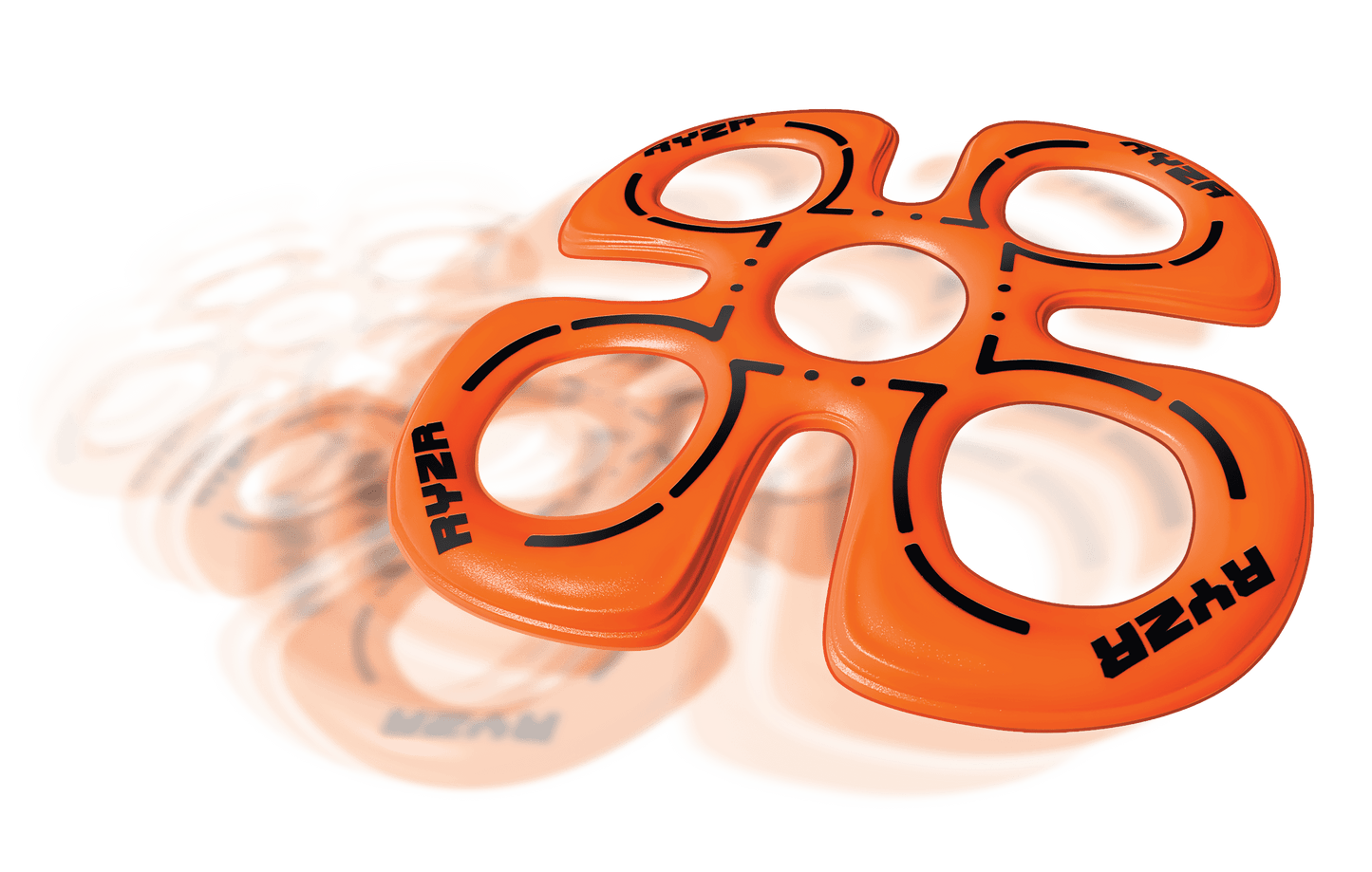 Goliath Sports Aeroflyt Ryzr Orange - Acrobatic Flying Disc