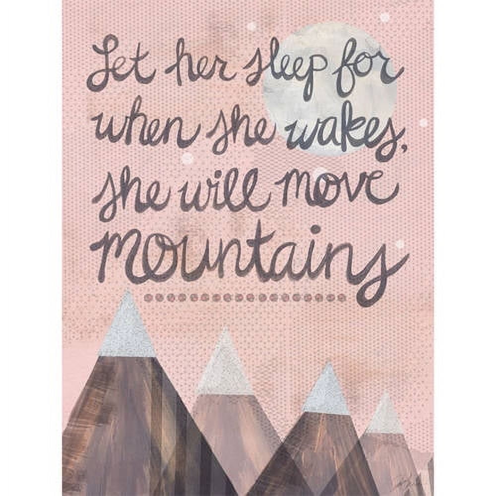 Oopsy Daisy Let Her Sleep Canvas Wall Art