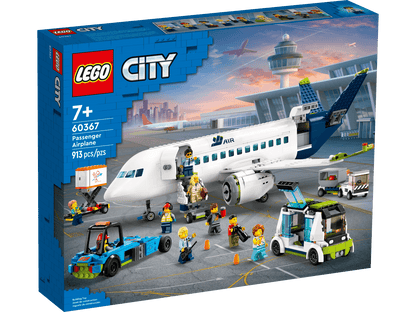 LEGO City Passenger Airplane 60367 Building Toy Set 930 Pieces