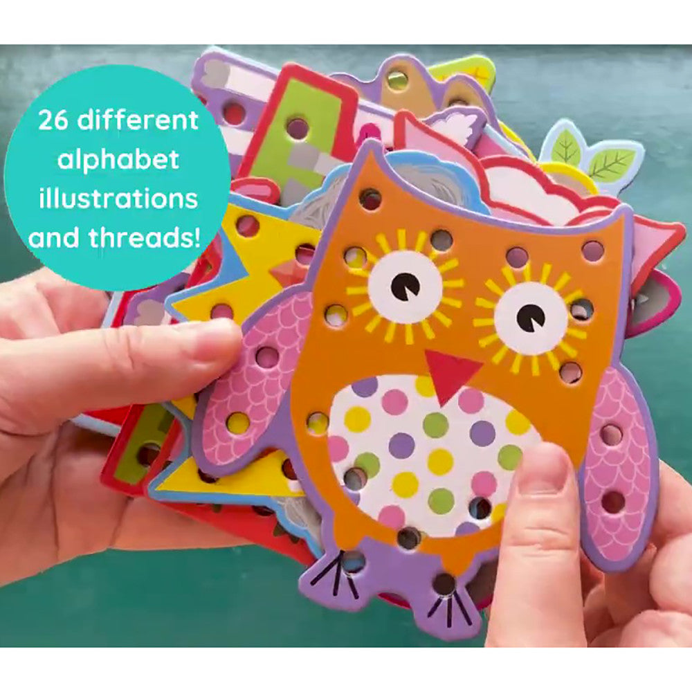 Buddy & Barney Alphabet Lacing Cards - Educational Threading Set - 52p – Toys buddy-barney-alphabet-lacing-cards-educational-threading-set-52p-toys-r-us
