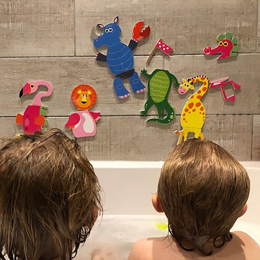 Buddy & Barney: Weird & Wonderful Animals Bath Time Stickers
