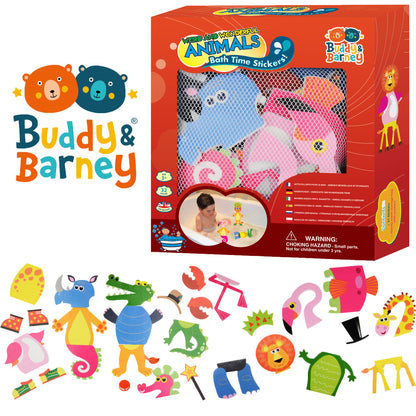 Buddy & Barney: Weird & Wonderful Animals Bath Time Stickers
