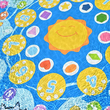 Sunny Days Entertainment Colorful Sea Life Splash Pad