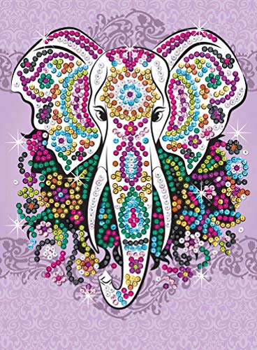 Sequin Art Elephant Picture Board Craft Kit