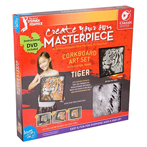 Stephen Fishwick Vibrant Corkboard Masterpiece