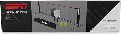 ESPN Ultimate Pickleball Fun Set with Portable Net