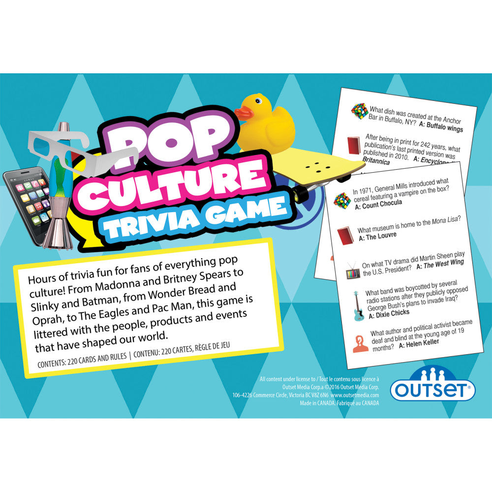 Pop Culture Trivia Game: Ultimate Celebrity Quiz Edition