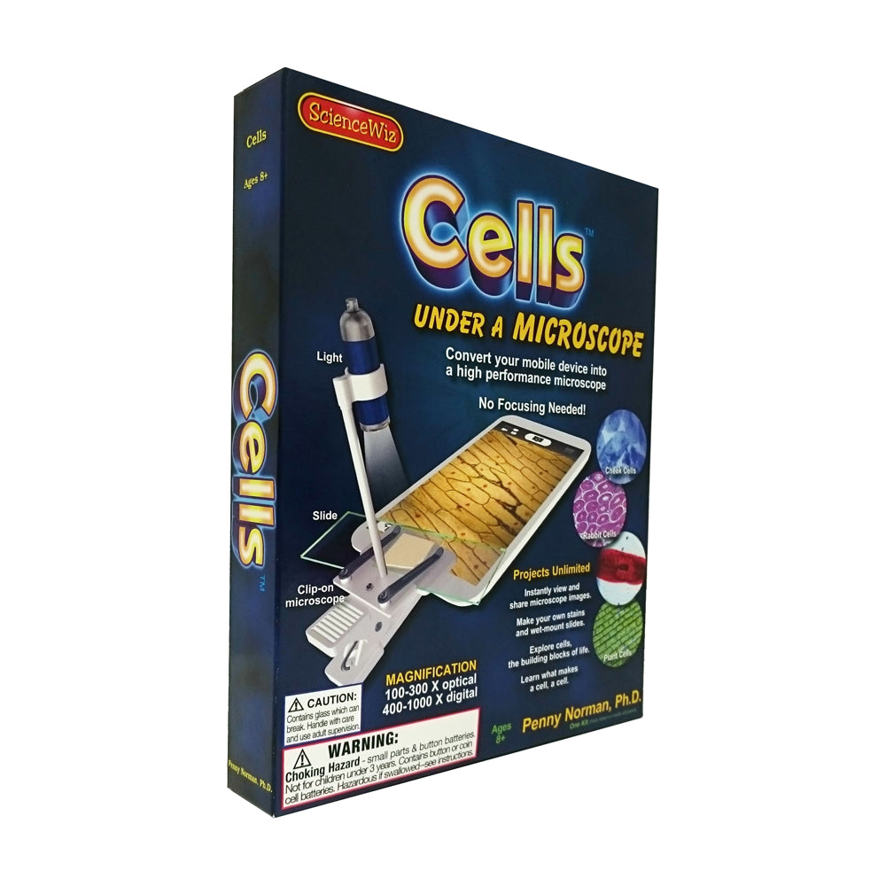 ScienceWiz High-Performance Cells Microscope Exploration Kit – Toys