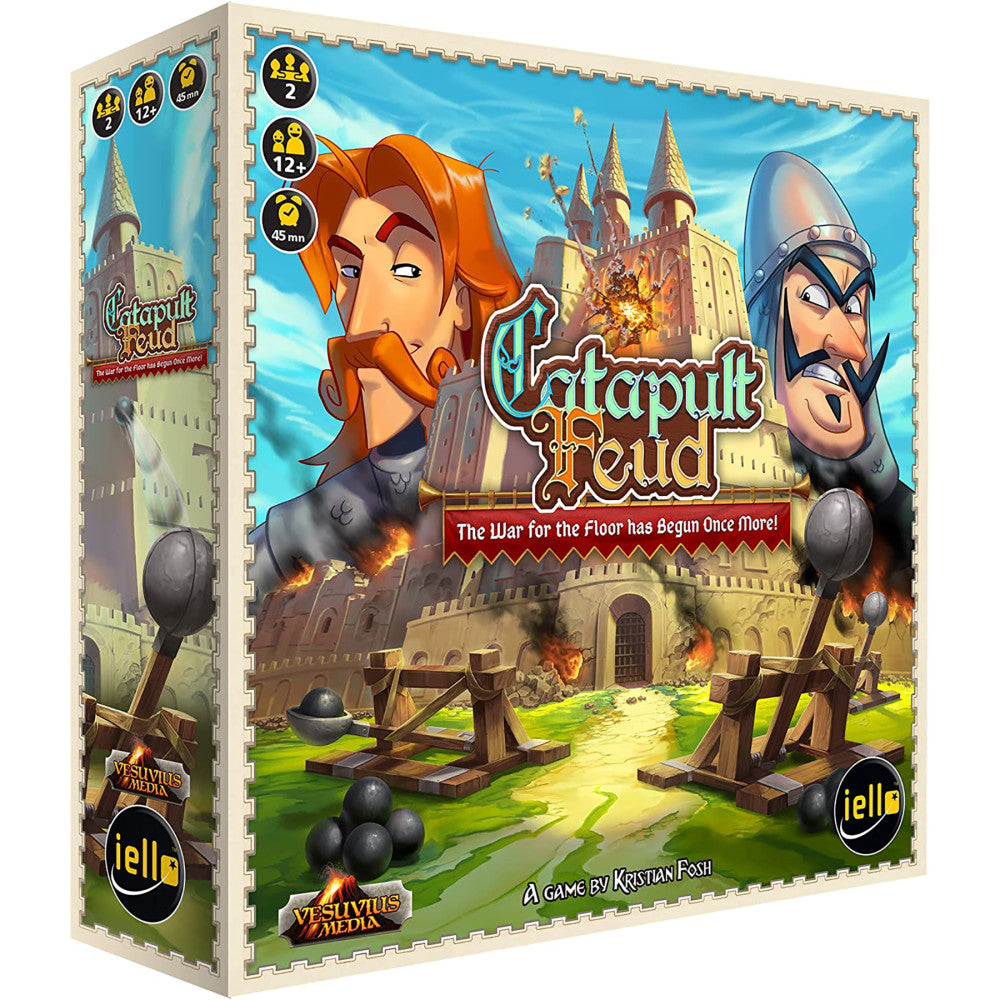 IELLO Catapult Feud Deluxe Bundle Strategy Game