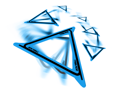 Goliath Sports Aeroflyt Triblade Blue - High-Flying Boomerang Fun