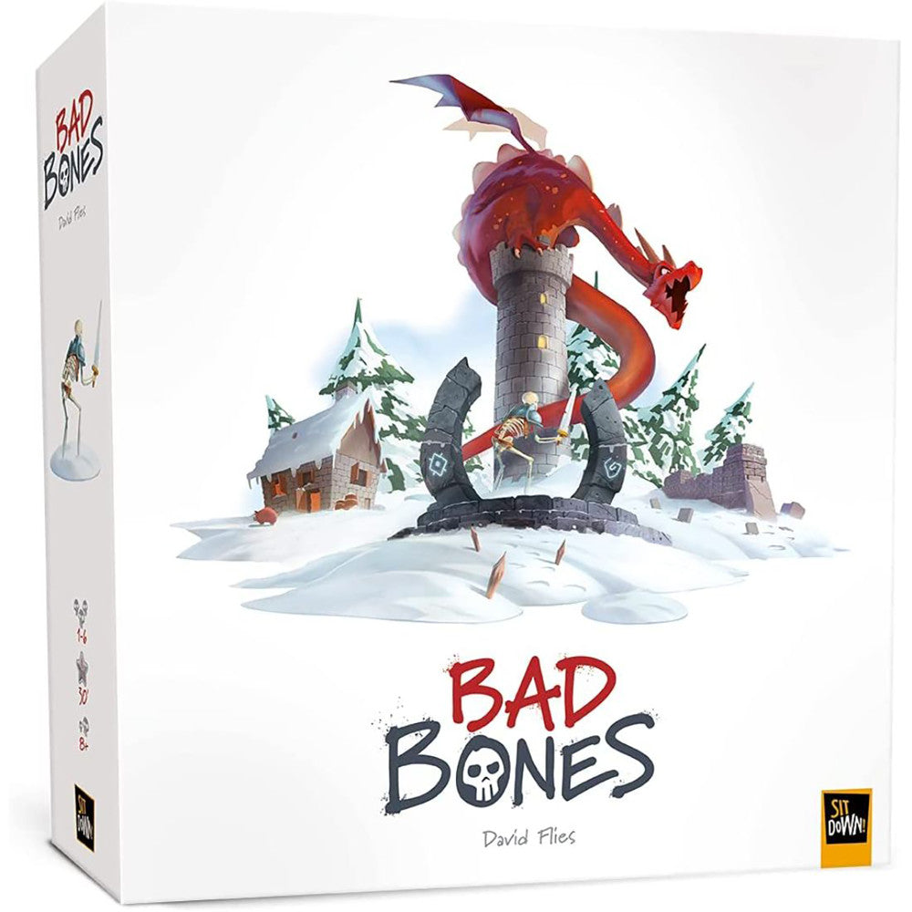 Bad Bones Adventure Tower Defense Board Game by Sit Down!