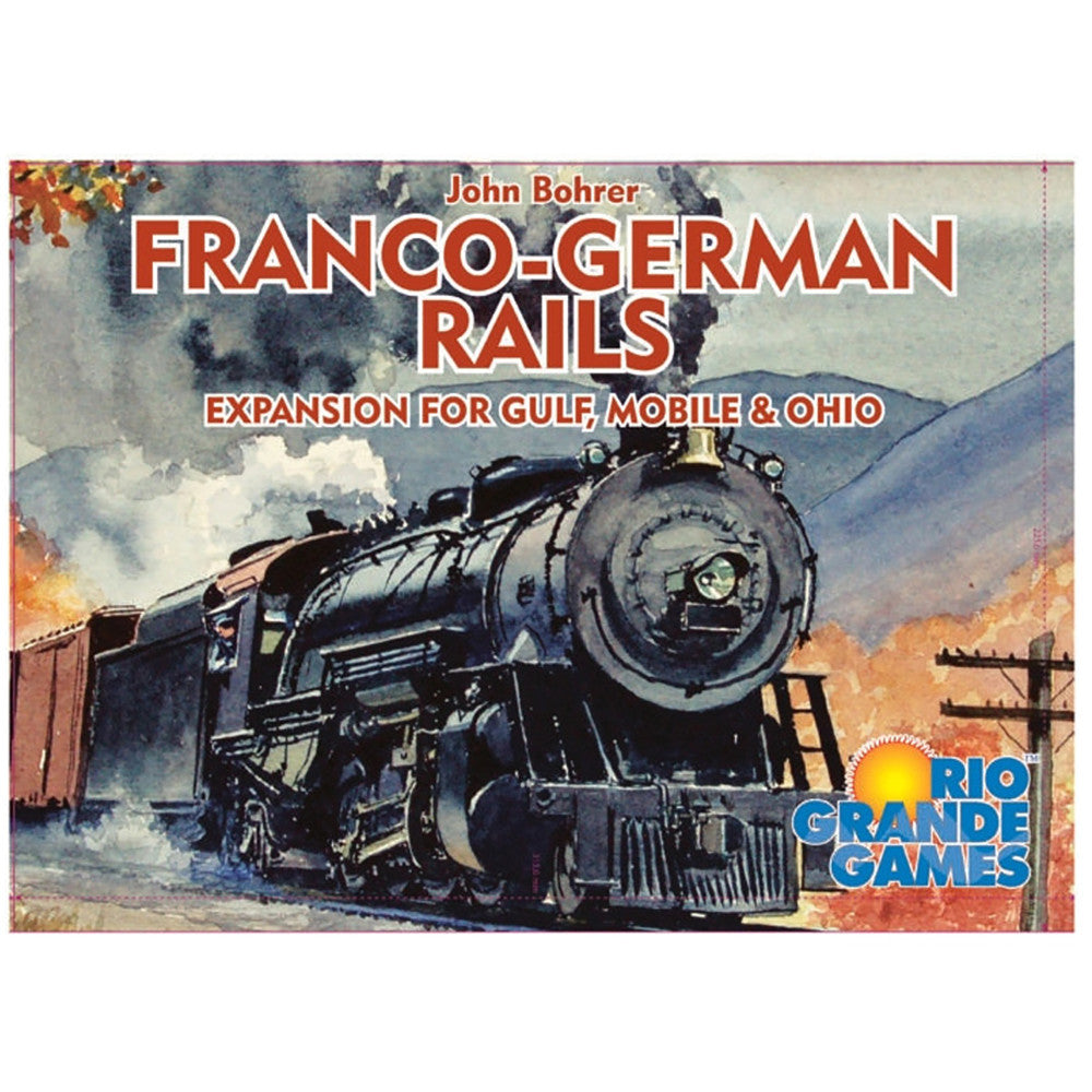 Gulf, Mobile & Ohio: Franco-German Rails Expansion Board Game – Toys