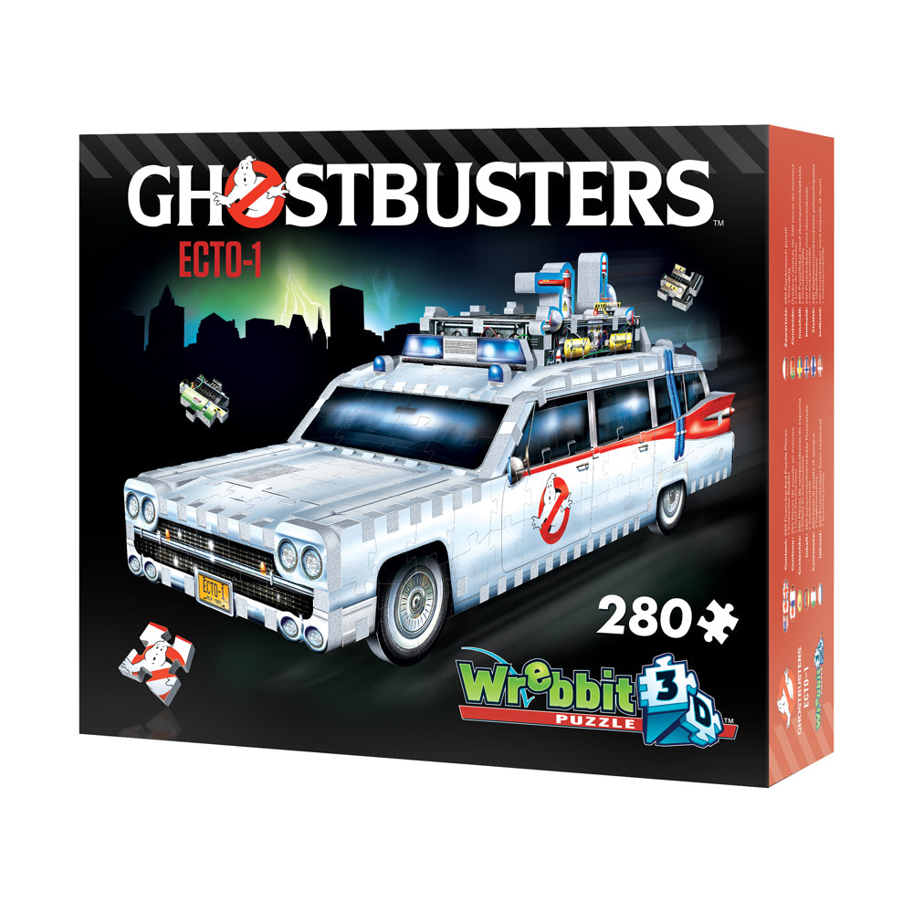Wrebbit Ghostbusters Ecto-1 3D Foam Puzzle - 280 pcs