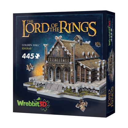 Wrebbit The Lord of the Rings Golden Hall Edoras 3D Puzzle - 445 pc