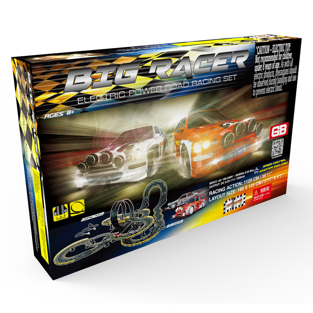 Ultimate Big Racer Electric Road Racing Set with Audi R8 Vehicles ...