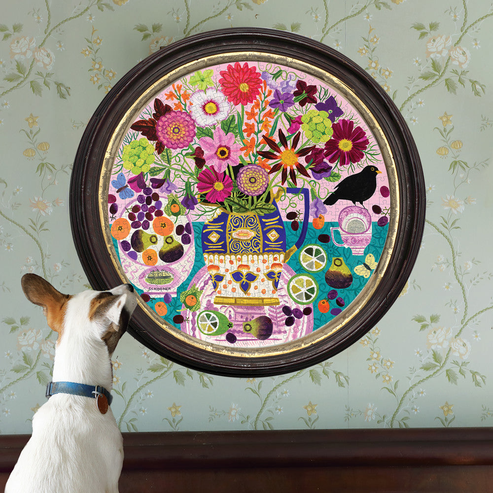 eeBoo Piece & Love: Fruits & Flowers - 500 Piece Puzzle