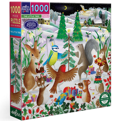 eeBoo Piece & Love: The Little Tree - 1000 Piece Puzzle