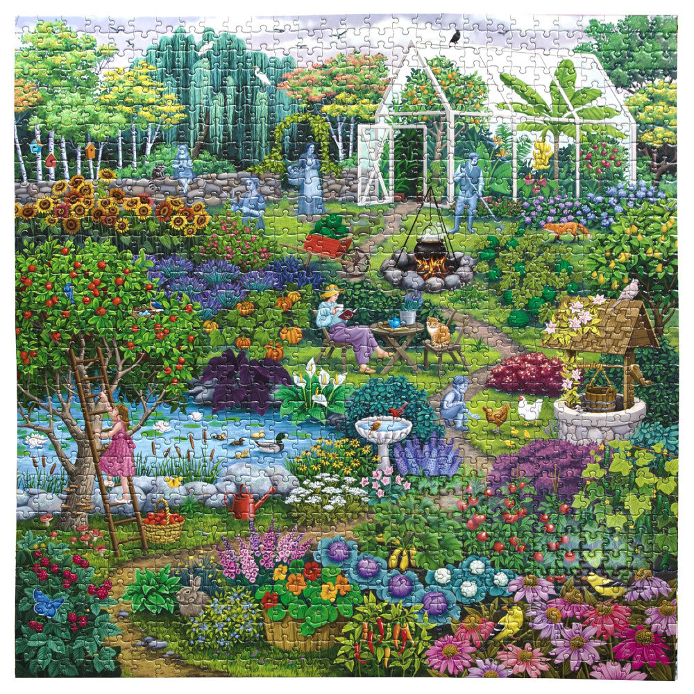 eeBoo Piece & Love: Alchemist's Orchard - 1000 Piece Puzzle