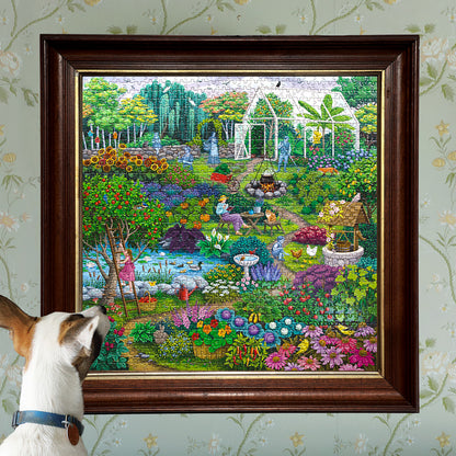 eeBoo Piece & Love: Alchemist's Orchard - 1000 Piece Puzzle