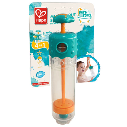 Hape: Multi-Spout Sprayer - Plastic Pump Bath Toy, Kids Ages 2+